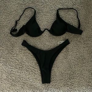 Sexy, black SHEIN bikini